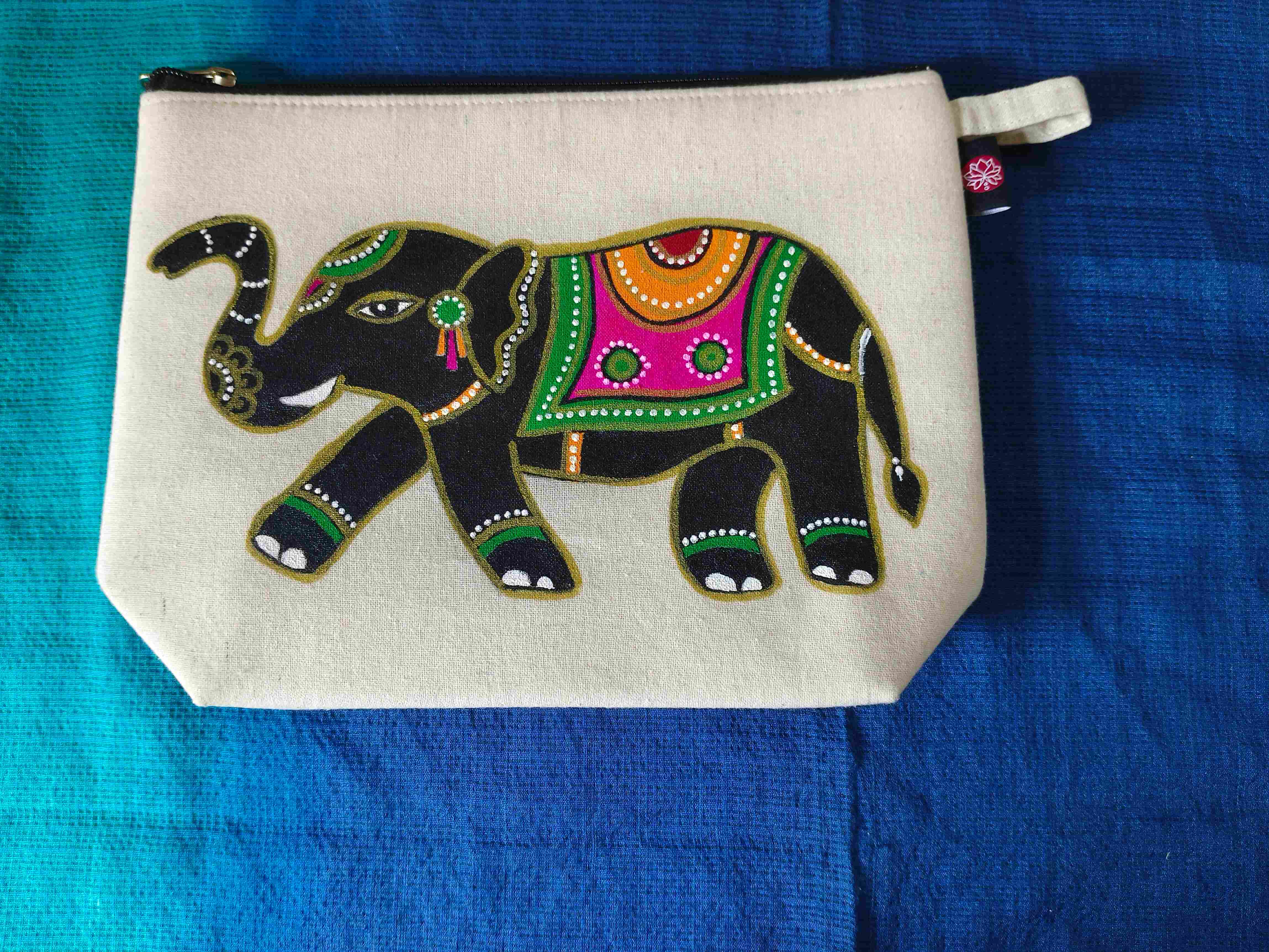 Handpainted Pouch